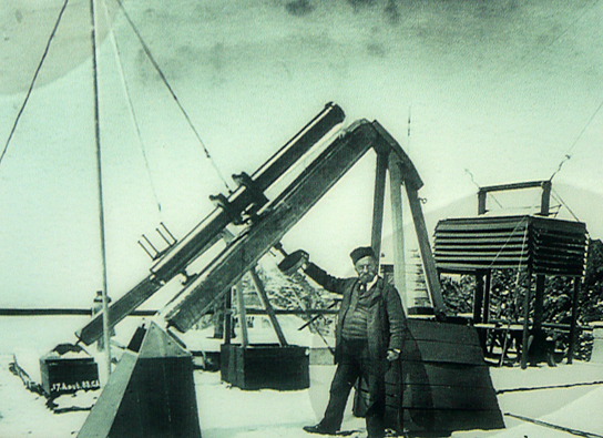Historical telescope installation
