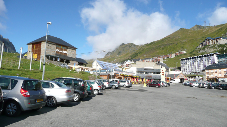 Mountain scenery near the Col du Tourmalet