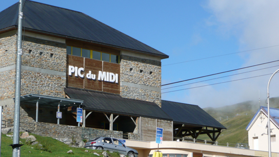 La Mongie at the foot of the Tourmalet