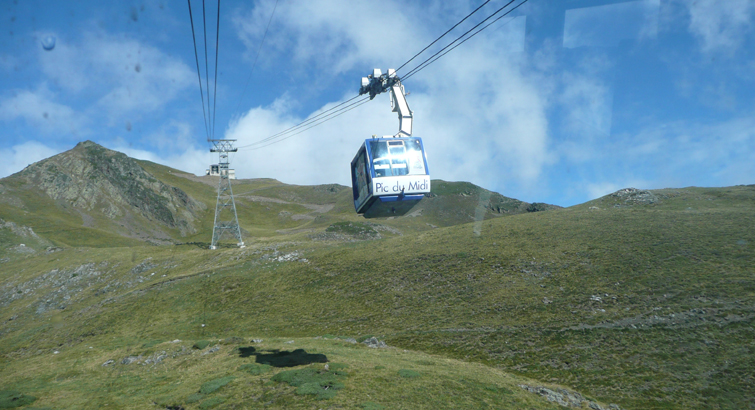 View from the cable car