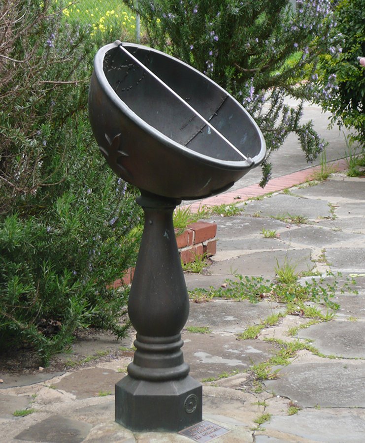 Sundial in Highgate Park Adelaide