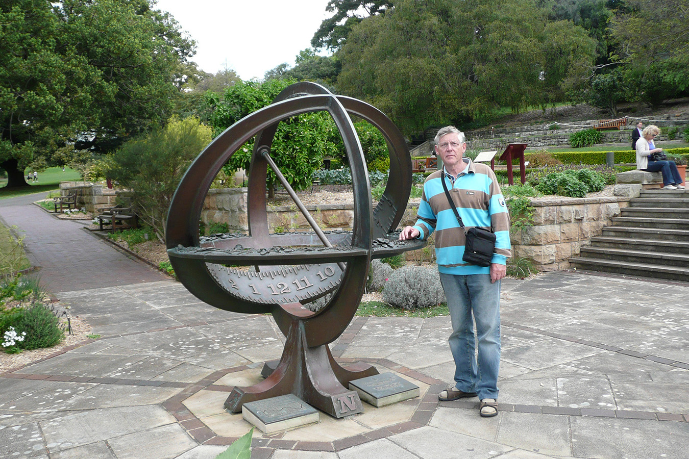 Sundial in Botanic Garden, Sydney